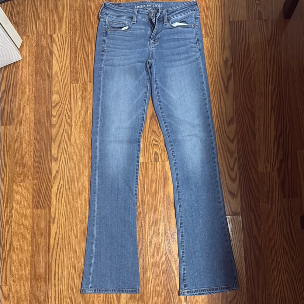 American Eagle Outfitters Blue Boot Cut Jeans